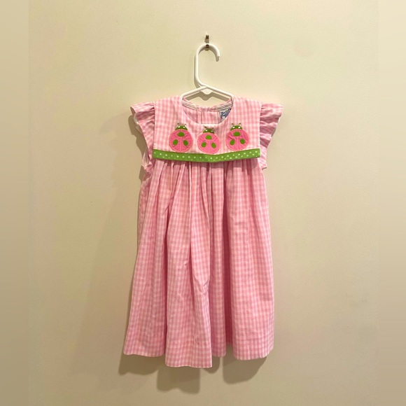 Bailey Boys Girls Dress with Ribbon Sash - Pigeon Plaid main image 0